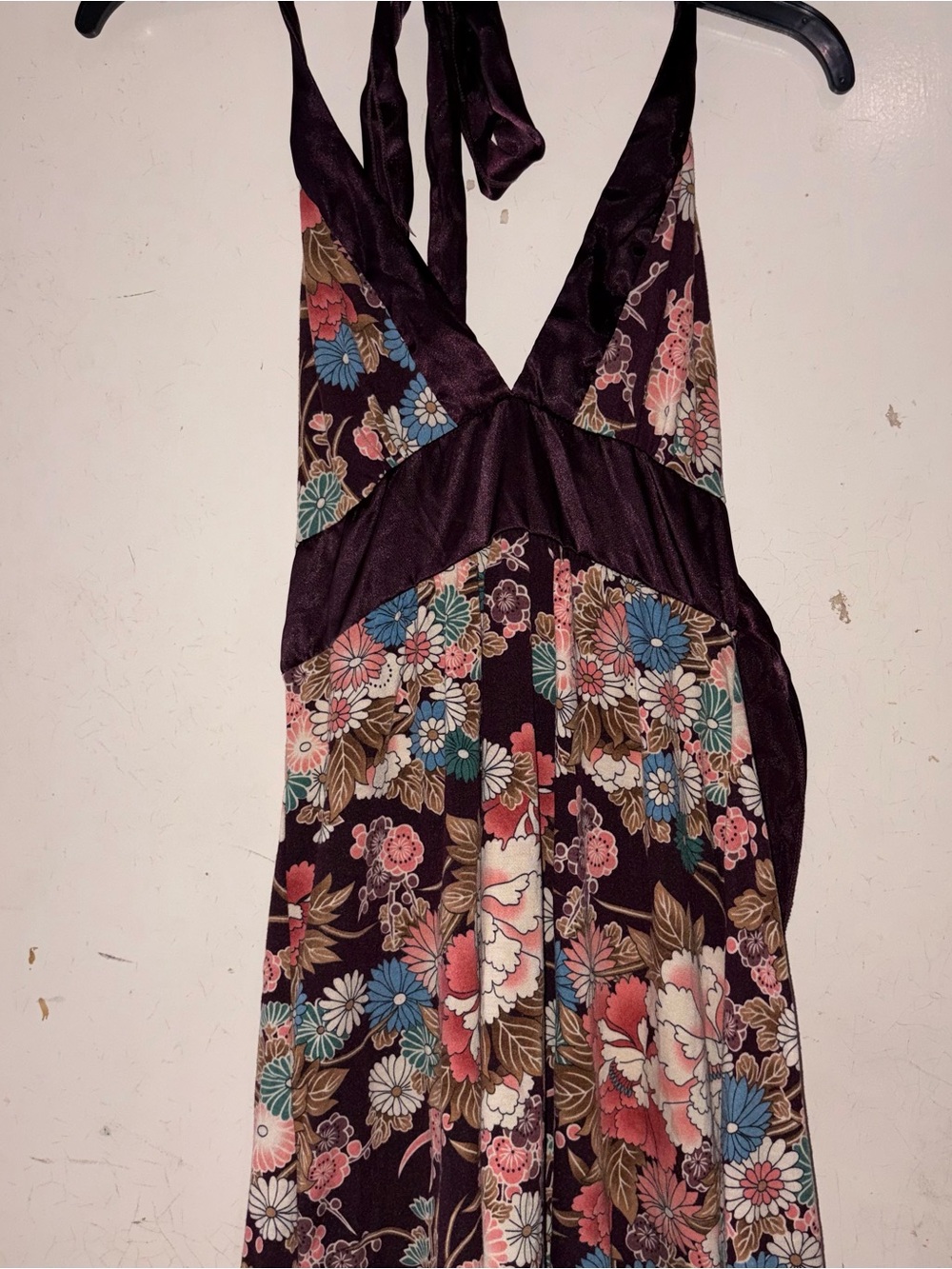Floral Halter dress from Wet Seal